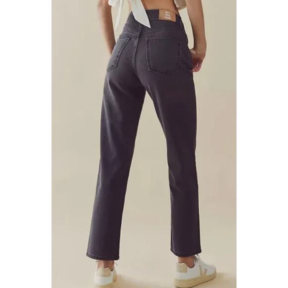 Free People We the Free Pacifica High Rise Slim Straight Leg Jeans NWT Size 30 - Picture 3 of 10